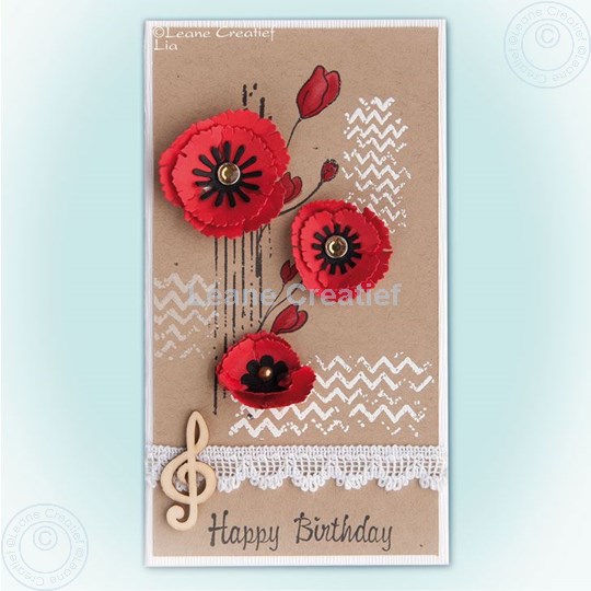 Image sur Poppy Multi die & Clearstamp