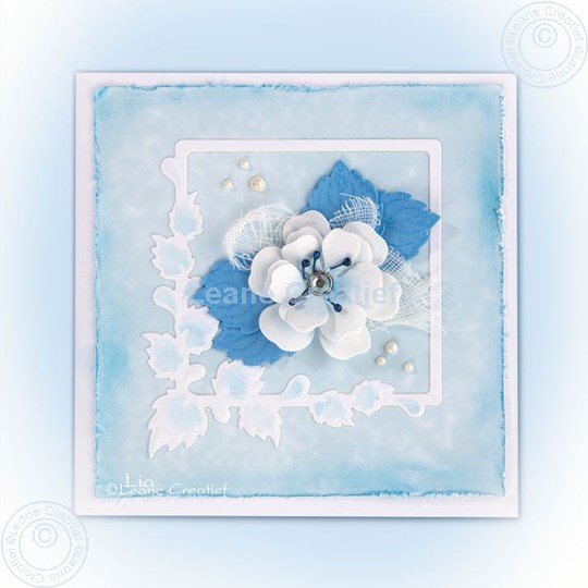 Picture of Blossom using set 2 blue violet