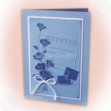 Afbeeldingen van Flower swirls stamp