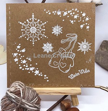 Bild von Clear stamps winter scene