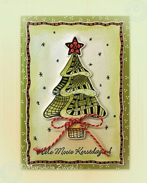 Afbeeldingen van Doodle Christmas tree