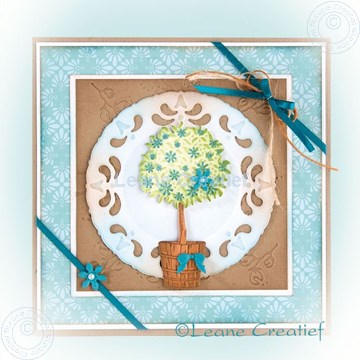 Bild von Pot plant stamp & die