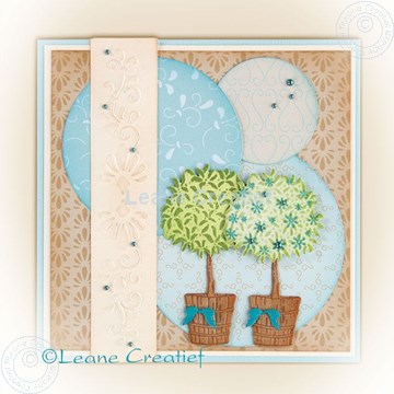 Picture of Pot plant LeCrea'3D die & Clear stamp