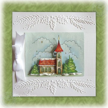 Bild von 3D decoupage sheet Winter scenes