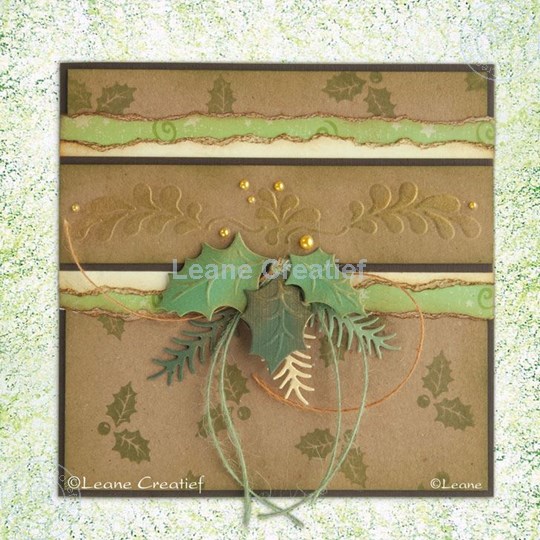 Afbeelding van Embossing folder border autumn