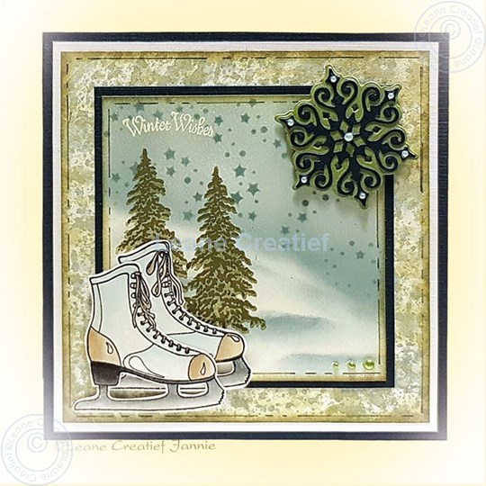 Afbeelding van Figure skate & Crystals & Trees