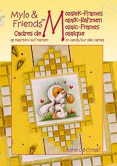 Image sur Mylo & Friends® Cadres de mosaïque sur des cartes