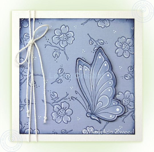 Image sur Doodle butterfly Stempel