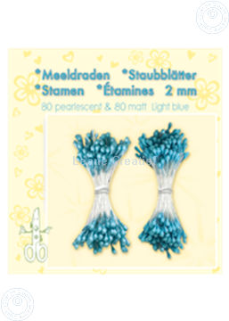 Bild von Staubblätter ± 80 matt & 80 light blue