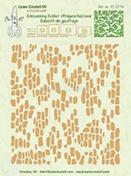 Afbeeldingen van Embossing folder Background Pebbles wall