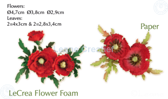 Afbeelding van Lea'bilitie Multi die Flower 013 Poppy