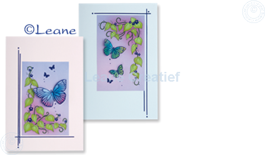 Image sur LeCreaDesign® Feuilles pour sticker "papillons"