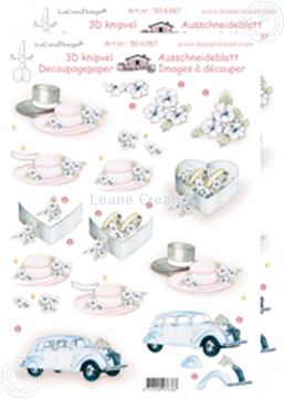 Picture of LeCreaDesign® decoupage papers wedding