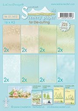 Afbeeldingen van Scenery papers A5 225 grm