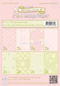 Bild von Design paper Spring flowers