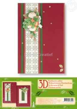 Picture of Christmas card kit 3D red