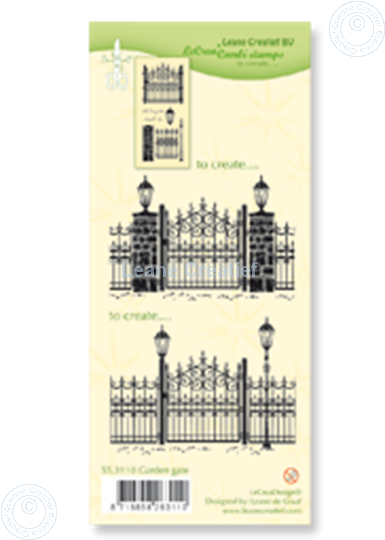 Bild von Combi stamp Garden gate