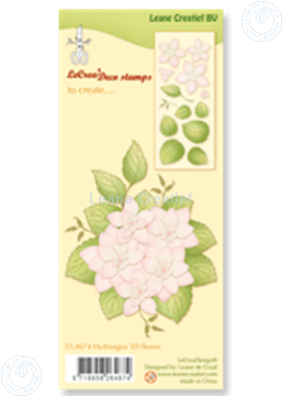 Bild von Clear stamp  Hydrangea 3D flower