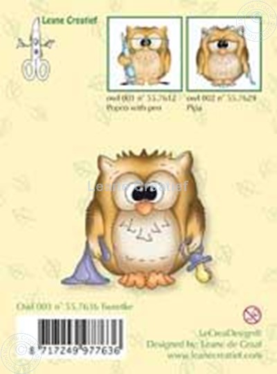 Afbeelding van Clearstamp Owlie´s Owl003 Tweetke