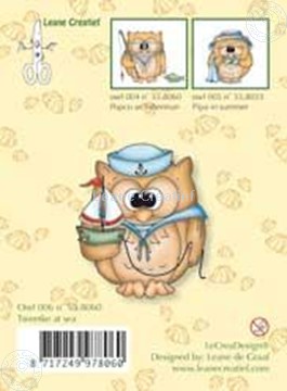 Bild von Clearstamp Owlie´s Owl006 Tweetke at sea