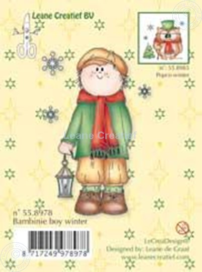 Bild von Clearstamp Bambinie's boy winter