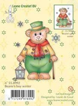 Bild von Clearstamp Bearie's boy winter