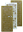 Bild von LeCreaDesign® Ecksticken Sticker gold