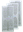Image de LeCreaDesign® sticker vitrail d'église pearl d'argent