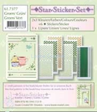 Picture of Star-Sticker set green