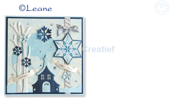 Bild von Star Sticker Christmas white