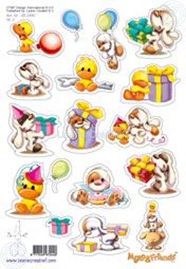 Afbeelding van LeCreaDesign® Mylo & Friends® Stickers A5 #2