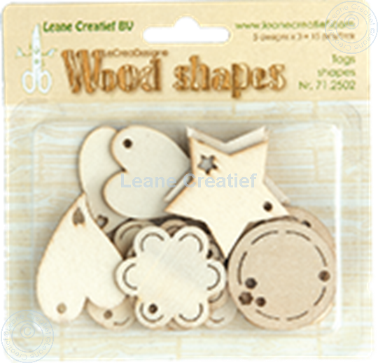 Bild von Woodshapes Tag shapes