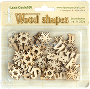 Image de Woodshapes Snowflakes