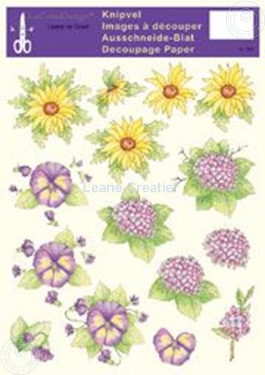 Bild von LeCreaDesign® Blumen Ausschneideblätter