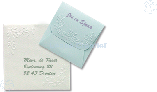 Picture of LeCreaDesign® Envelope stencils 12,5x12,5cm