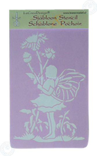 Afbeelding van LeCreaDesign® Sjabloon Fairy 1