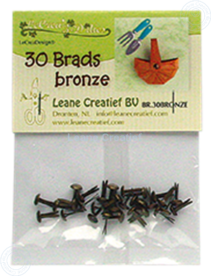 Image sur 30 Brads bronze 5mm