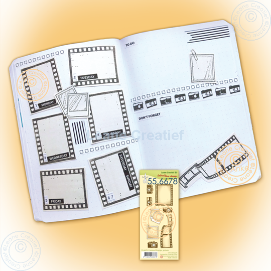 Bild von Bullet Journal Camera page