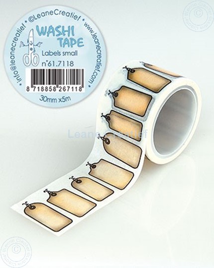 Bild von Washi tape Labels, 30mm x 5m.