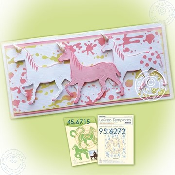 Bild von Label with little horse