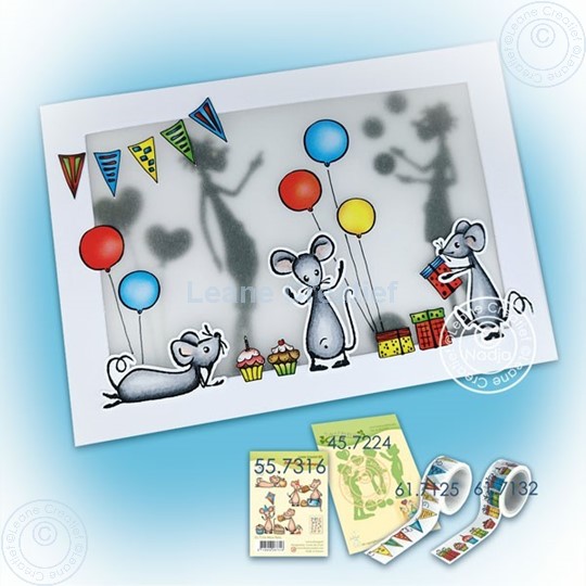 Image sur Mice Clowns Washi