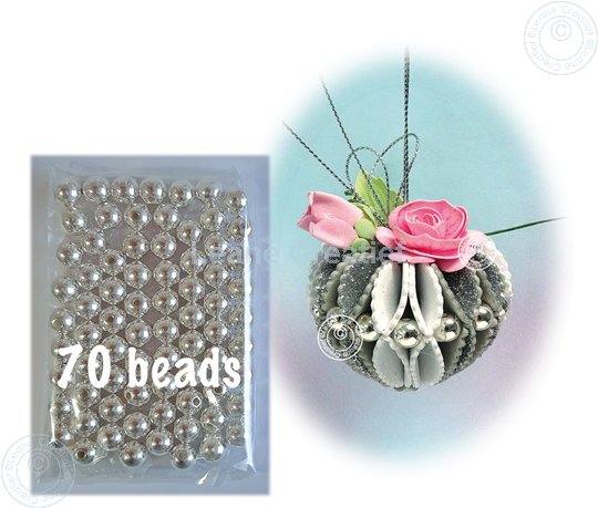 Afbeelding van 70-beads-8mm-silver