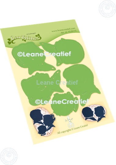 Picture of Lea’bilitie® Family silhouettes cut and embossing die 