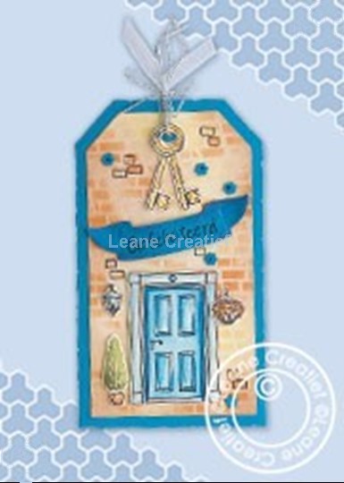 Bild von Label with door "New Home"