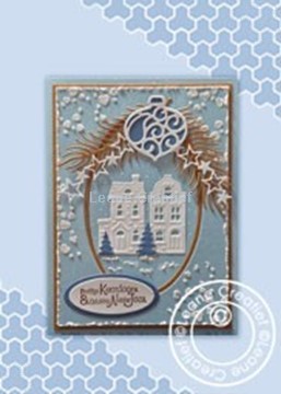 Image de Christmas card with houses
