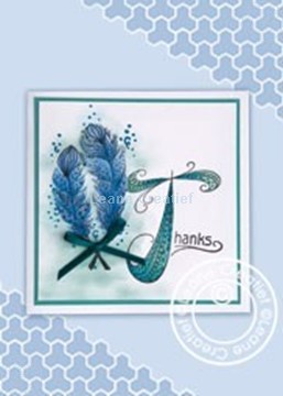 Bild von Doodle feathers and sentiment