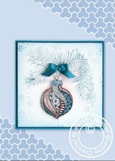 Picture of Doodle stamp Christmas Ornament