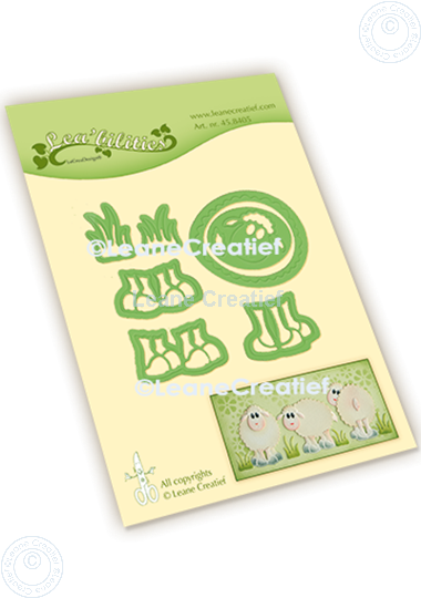 Afbeelding van Lea’bilitie® Schaap snij en embossing mal                               