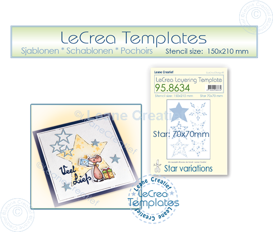 Picture of Layering Template Star variations