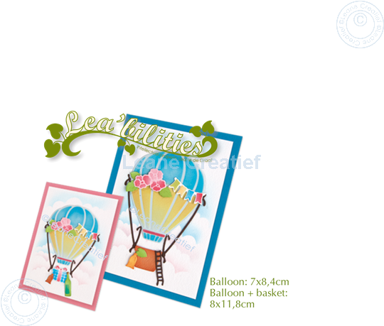 Picture of Lea’bilitie® Hot air balloon cut and embossing die